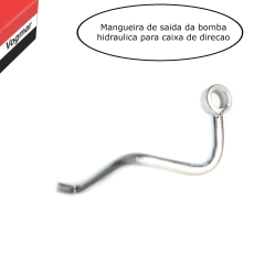 Mangueira pressao direcao hidraulica Palio Adventure 1.8 2003/2010 - Vogmar Peças Automotivas