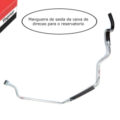 Mangueira retorno direcao hidraulica Siena 1.5 1.6 1997/2004 - comprar online