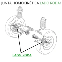 Par Junta Homocinetica Ducato Aro 15 2.3 2010/2017 Com ABS - comprar online