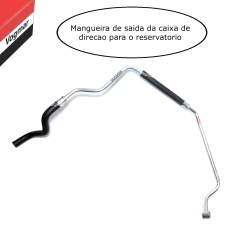 Mangueira Retorno Direcao Hidraulica Idea 2006/2016 Motor 1.4 - comprar online