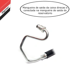 Mangueira Retorno Direcao Hidraulica Astra 2004/2011 - comprar online