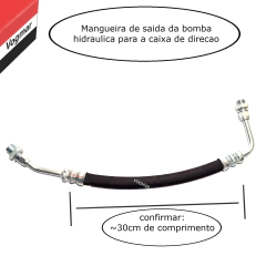 Mangueira Pressao Direcao Hidraulica Ranger 1998/2000 Motor 4.0