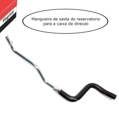 Mangueira retorno direcao hidraulica Strada 1.5 1.6 1999/2004 (Lado Reservatorio) - comprar online