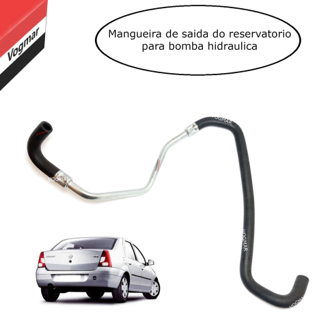 Mangueira alimentacao direcao hidraulica Logan 1.0 2007/2013