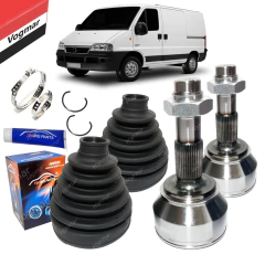 Par Junta Homocinetica Jumper Aro 16 2010/2017 Motor 2.3 Sem ABS