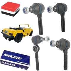 Kit Terminal Direcao Buggy Gurgel (Suspensao com Pivo)