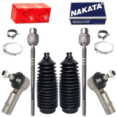 Kit Barra Axial Terminal Coifa Direcao Mecanica Celta 2001/2016