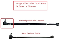 Terminal Direcao Gol G2 G3 G4 Direcao Mecanica 1995/2014 - Vogmar Peças Automotivas
