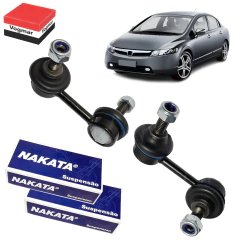 Par Bieleta Dianteira Civic 2007/2011 New Civic 2007/2011