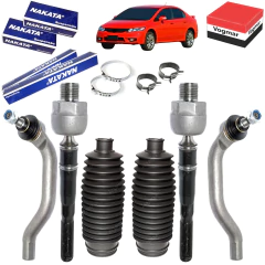 Barra Axial Terminal Coifa New Civic Si 2.0 2007/2011