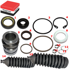Reparo caixa direcao hidraulica Carens 2009/2013 - comprar online