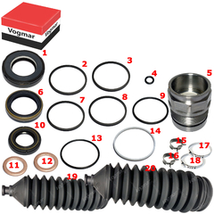 Reparo caixa direcao hidraulica Space Wagon 1999/2004 - comprar online