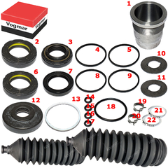 Reparo caixa direcao hidraulica Captiva 2.4 2009/2017 (Bucha Conica) - comprar online