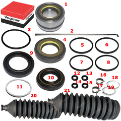 Reparo caixa direcao hidraulica Jac J5 2010/2014 (Cremalheira Ø 26mm) - comprar online