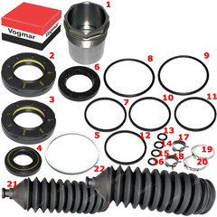 Reparo caixa direcao hidraulica Rexton II 2006/2012 - comprar online