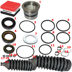 Reparo caixa direcao hidraulica Jac J5 2010/2014 (Cremalheira Ø 25mm) na internet