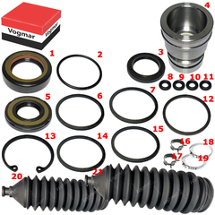 Reparo caixa direcao hidraulica Tiggo 2009/2013 (Retentor 37mm) na internet