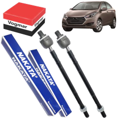 Par Barra Axial Hyundai HB20 2013/2022 (Exceto HB20X)