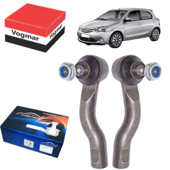 Par Terminal Direcao Toyota Etios 2012/2021
