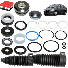 Reparo caixa direcao hidraulica Prisma 2009 Motor VHC