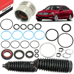 Reparo caixa direcao hidraulica Mercedes C180 2010/2014