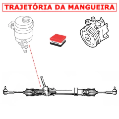 Mangueira reservatorio direcao hidraulica Meriva 2003/2012 - comprar online