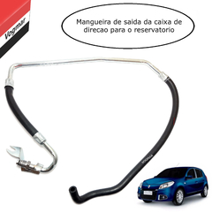Mangueira retorno direcao hidraulica Sandero 1.0 2008/2014 - Vogmar Peças Automotivas