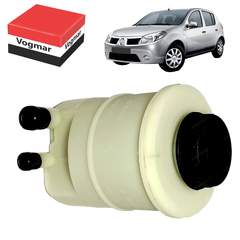 Reservatorio direcao hidraulica Sandero motor 1.0 2008/2014