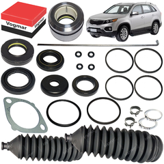 Reparo caixa direcao hidraulica Sorento 2010/2015 Caixa Marca Mando (Bucha com Trava Giratoria)