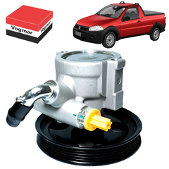 Bomba direcao hidraulica Strada 1.8 8V 2003/2012 - comprar online
