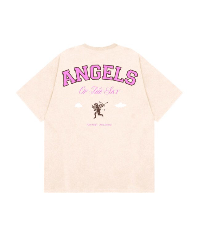 T-Shirt Cream & Pink thumbnail 2