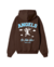 Hoodie Brown & Blue