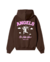 HOODIE BROWN & PINK