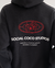 HOODIE "S.C Studios" - COLOR GRIS OSCURO en internet