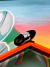 Old Skool infantil - Preto Branco na internet