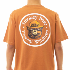 Camiseta Element Classic Smokey Bp Laranja - 360surfshop