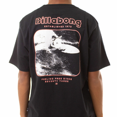 Camiseta BillaBong LayBack Preto - 360surfshop