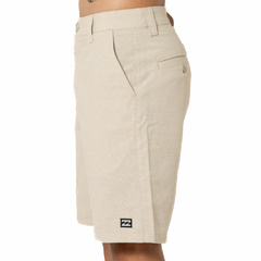 Bermuda BillaBong Carter Stretch II Cinza Claro