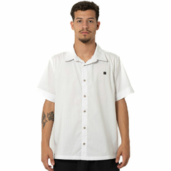 Camisa Freesurf Botão Ring Branco