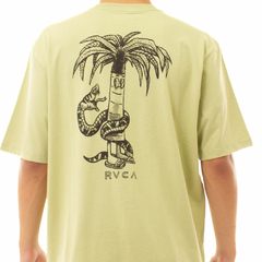 Camiseta Rvca Pommier Palms Verde Claro na internet