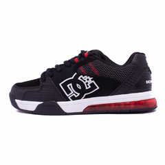 Tênis DC Versatile Imp Black/White/Athletic Red