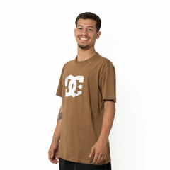 Camiseta DC Star Peel Of Marrom - comprar online