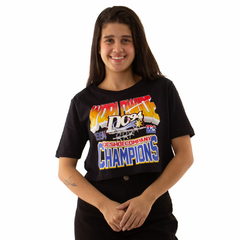 Camiseta DC 94 Champs Crop Preto - 360surfshop