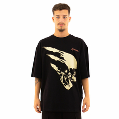 Camiseta Approve Ove Skull And Bones II Preto