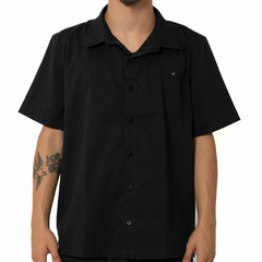 Camisa Freesurf Botão Ring Preto - comprar online