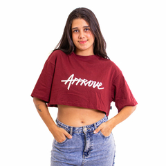 Cropped Approve Bold New Classic Vermelho - comprar online