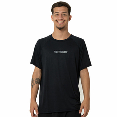 Camiseta Freesurf Moving Beach Preto