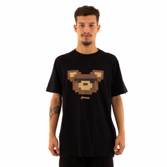 Camiseta Approve Bold Style Bear Preto - loja online