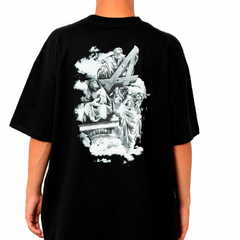 Camiseta Approve Huge Only Saint Preto - 360surfshop