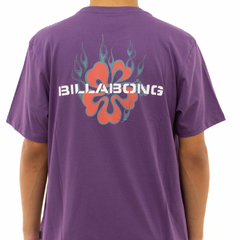 Camiseta BillaBong Paradise Burning Roxo na internet